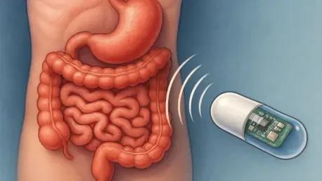 Ingestible Capsules Communicate with Bacteria for Gut Health
