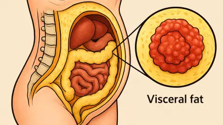 Visceral Fat Linked to Aggressive Endometrial Cancer Stages